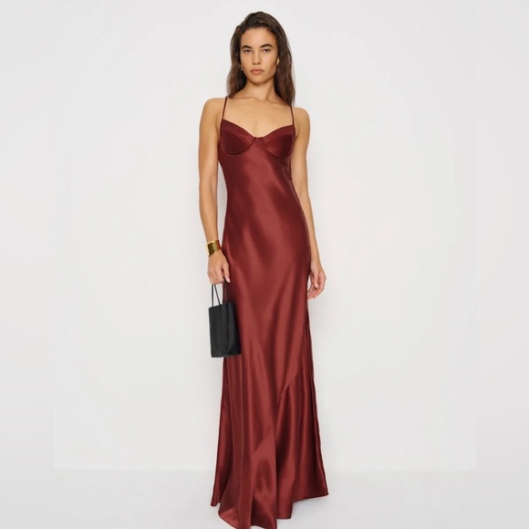 Reformation Dresses & Skirts - Reformation Silk Neva Dress in Romance, *light flaws*